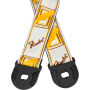Pasek Fender Quick Grip Locking End Strap W/YL/BR-67046