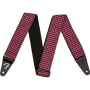 Pasek do gitary Fender Houndstooth Jacquard Pink-67064