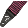 Pasek do gitary Fender Houndstooth Jacquard Pink-67065