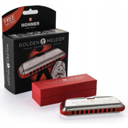 Harmonijka Hohner Golden Melody Progressive D BOX-68130
