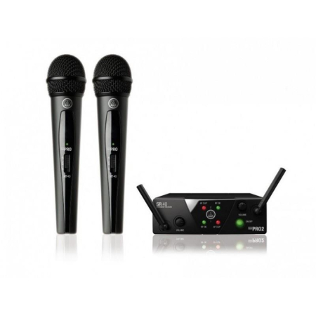 Mikrofon AKG WMS-40 Mini 2 Dual Vocal Set US25 B/D-6838