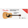 Fender FA-125 Pack SB WN Zestaw gitara akustyczna-68490