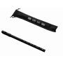 Flażolet szkolny metalowy D-dur z pokrowcem BLACK2-68854