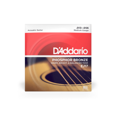 Str.D'addario EJ17 do gitary akustycznej 13-56 PB-69039