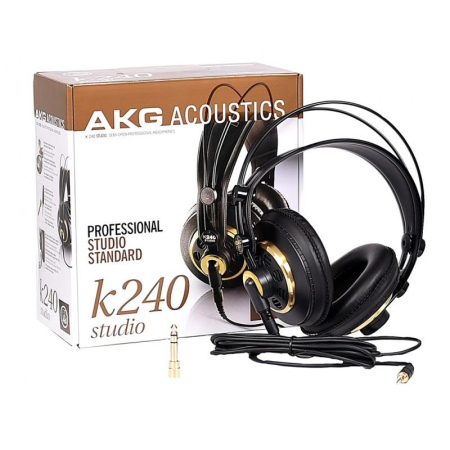 Słuchawki AKG K-240 półotwarte studyjne-6954
