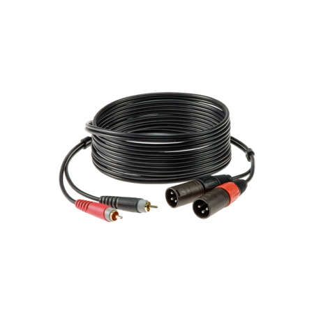 Kabel 2xRCA-2xXLR 2m Klotz AT-CM0200 -69557