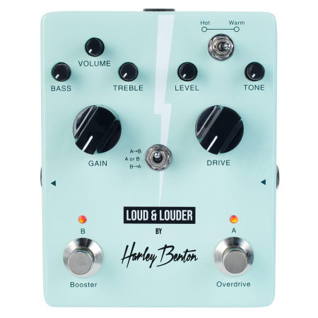 Efekt Harley Benton Loud&Louder Overdrive& Booster-69737