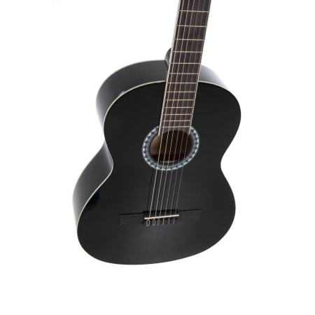 Gitara klasyczna Gewa Pure 4/4 czarna z pokrowcem-69754