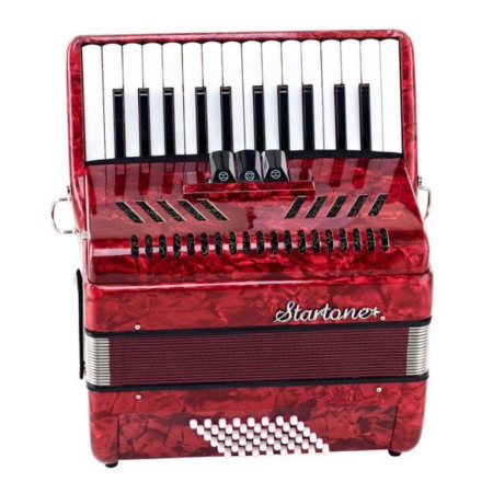 Akordeon Startone Piano MKII 48 basów Red-69765