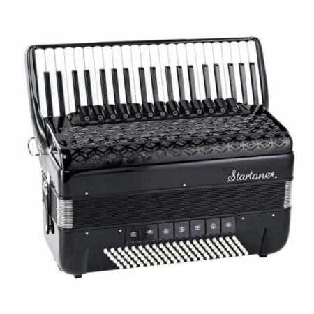 Akordeon Startone Piano IV Black 120 basów 4-chóry-69783