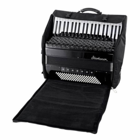 Akordeon Startone Piano IV Black 120 basów 4-chóry-69784