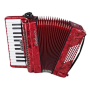 Akordeon Startone Piano MKII 48 basów Red-69762