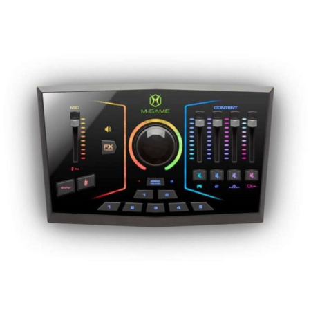 Mikser do streamingu M-Audio M-Game RGB Dual USB -69802