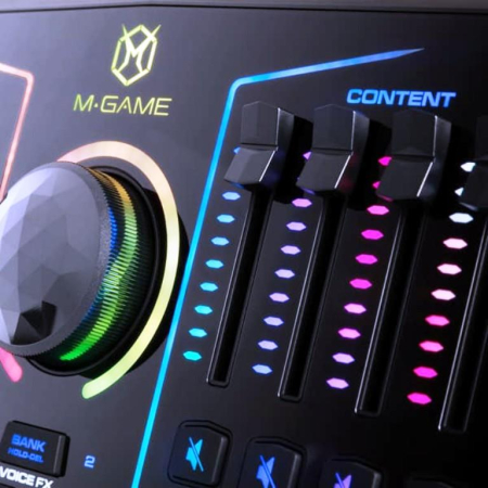 Mikser do streamingu M-Audio M-Game RGB Dual USB -69808