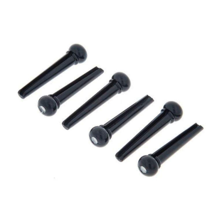 Zatyczka kołek do strun Supreme Black Dot 6 szt.-69962