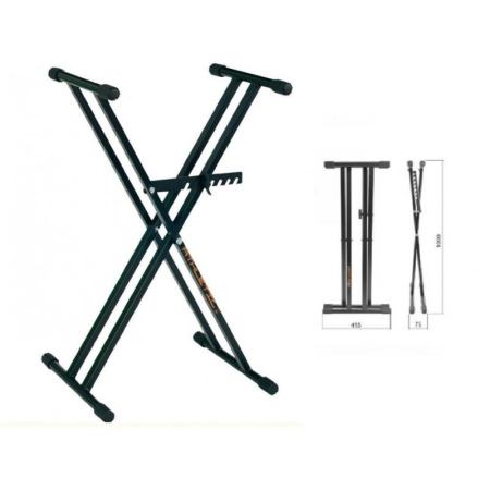 Statyw X Athletic KB-2 podwójny-6999