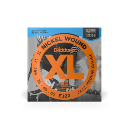 Str.D'addario EJ-22 Nickel Wound Jazz Medium 13-56-70130