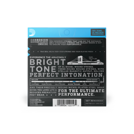 Str.D'addario EJ-22 Nickel Wound Jazz Medium 13-56-70131