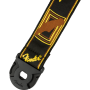 Pasek Fender Quick Grip Locking End BL/YL/BR Mono-70150