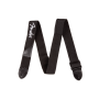 Pasek do gitary Fender Logo Strap Black White Logo-70151