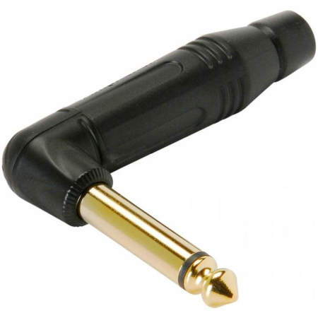 Jack 6,3 Amphenol ACPM-RB-AU BK kątowy pozłacany -70423