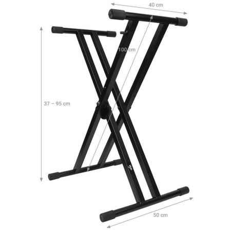 Statyw XX klawiszowy V-TONE DELUXE K1 automat-70508