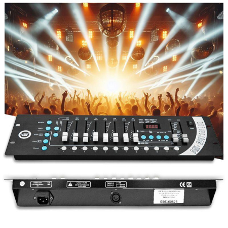 Sterownik DMX LIGHT4ME DMX 192 v2 suwakowy-70528