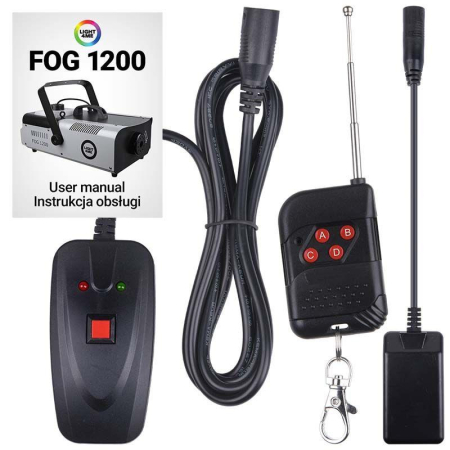 Wytwornica dymu LIGHT4ME FOG 1200 pilot zdalny-70542