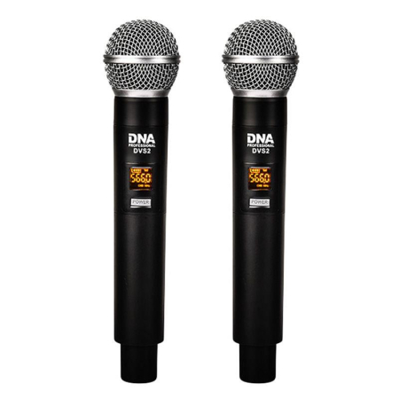 Mikrofon DNA DVS2 podwójny bezprzewodowy -70550