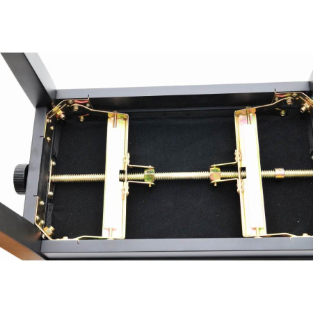 Ława do pianina Ambra PB-14G czarna wysoki połysk-70564