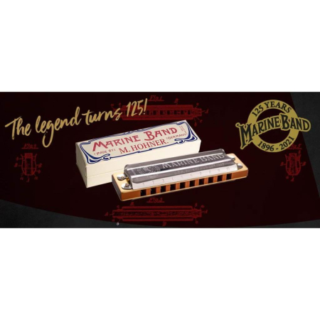 Harmonijka Hohner Marine Band 125th Anniversary C-70571