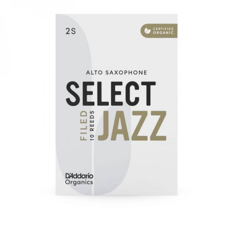 Stroik D'Addario Org Jazz Select sax alt 2S Filed-70647