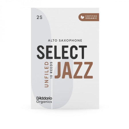 Stroik D'Addario Org Jazz Select do sax alt 2S Unf-70661