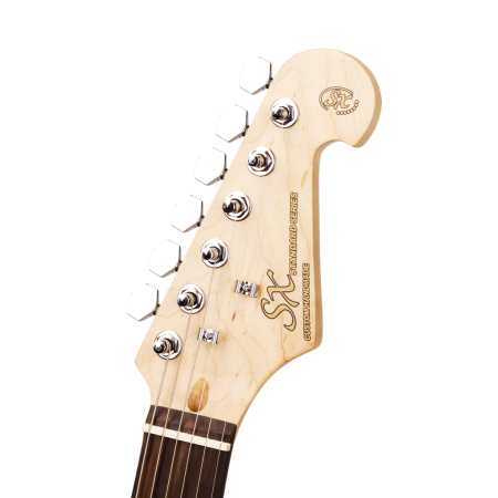 SX Guitars Strato SE1 SK CAR zestaw gitarowy -70814