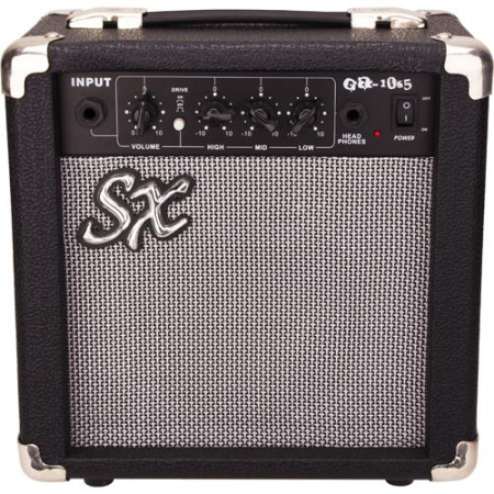 SX Guitars Strato SE1 SK CAR zestaw gitarowy -70818