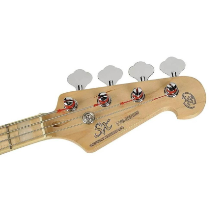 SX Guitars Bass SJB 75 TBU gitara basowa-70833