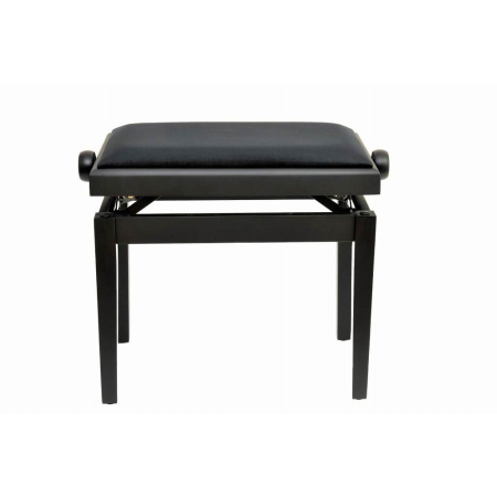 Ława do pianina PB-2 Black matt, siedzisko welur-70866