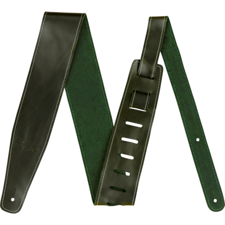 Pasek do gitary Fender Broken In LeatherStrap GRN-71000