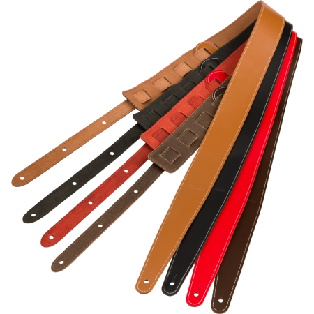 Pasek do gitary Fender Essentials Leather Strap BL-71006