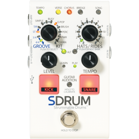 Digitech SDRUM Strummable Drums efekt gitarowy-71203
