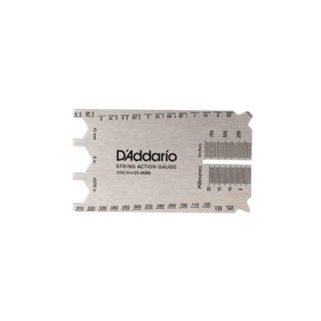 Linijka do pomiaru akcji strun D'addario PW-SHG-01-71371