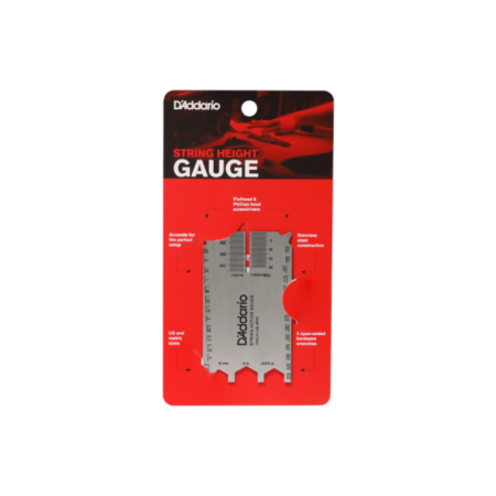 Linijka do pomiaru akcji strun D'addario PW-SHG-01-71372