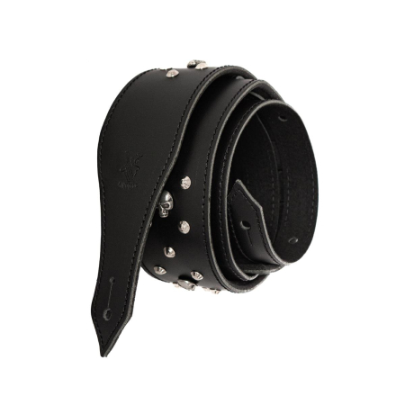 Minotaur Straps SkullsRevets Padded Black 310148-72020