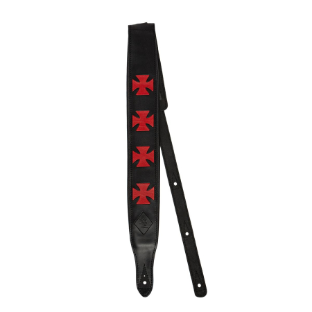Minotaur Straps Celtic Cross Black Red 279882-72034
