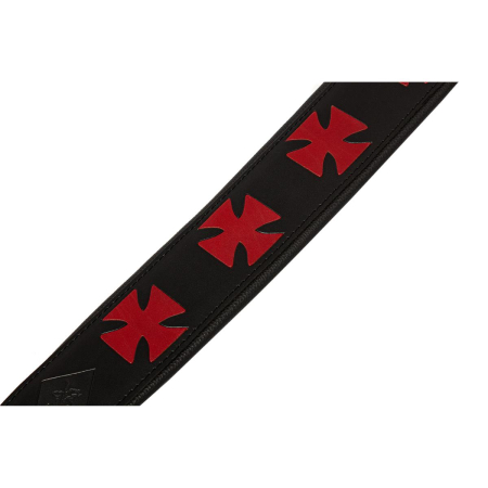Minotaur Straps Celtic Cross Black Red 279882-72037