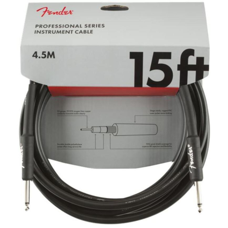 Kabel J-J 4,5m Fender Professional Series Blk -72070