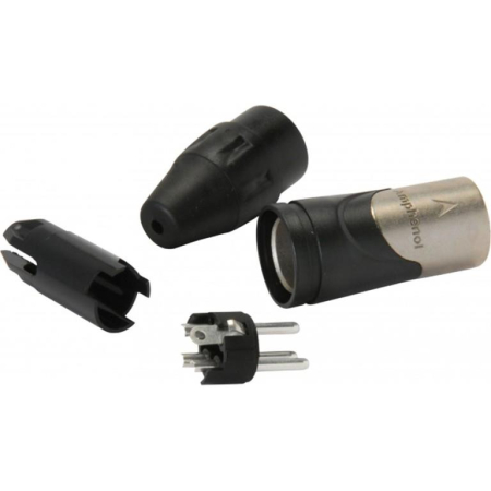 XLR Amphenol AX3M 3-pin męski-72258