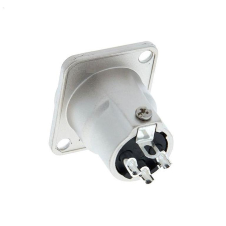 Gniazdo Xlr Amphenol AC3MDL 3-pin męskie tablicowe-72283