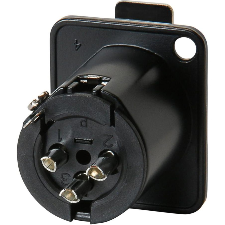 Gniazdo XLR Amphenol AC3FDL BAG 3pin żeńskie tabl.-72287