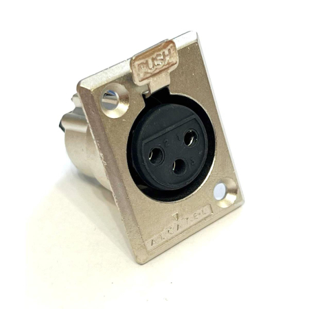 Gniazdo XLR Alcatel by Amphenol AC3FP 3p żeńskie-72298